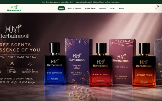 Mool Herbal website